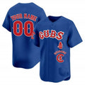 Custom Chicago Cubs Special Vapor Premier Limited Jersey ¨C Royal REYNOLDS