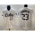 Chicago Cubs #23 Ryne Sandberg White REYNOLDS 'Gothic North Side Edition' Vapor Premier Limited Stitched Jersey