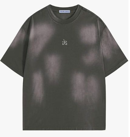 Aelfric Eden Unisex Oversized Color Block Tshirts Men Vintage Washed Tees Cotton Casual Short Sleeve Tops