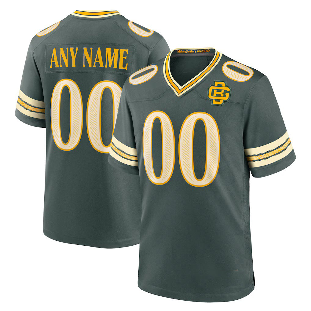 Custom GB.Packers Green 2026 Rivalries Collection Game Jersey REYNOLDS