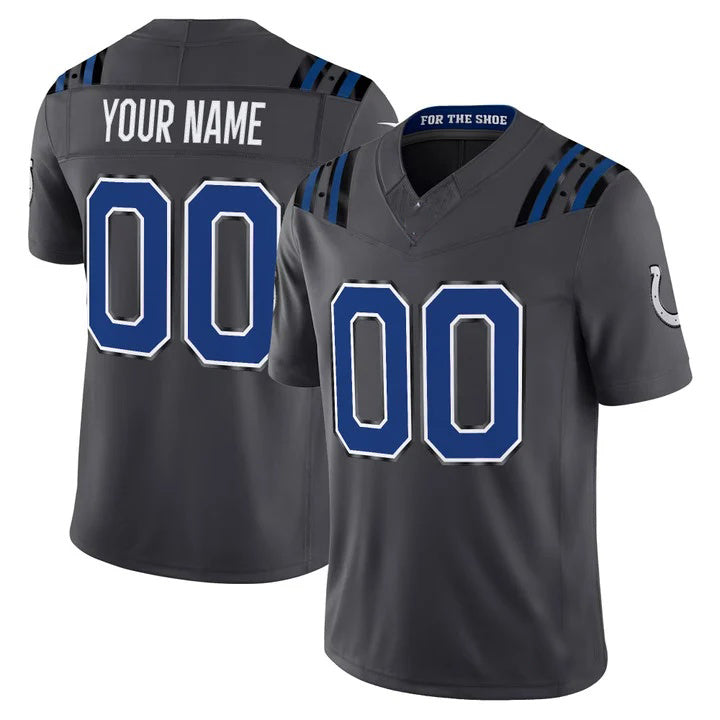 Custom IN.Colts Anthracite 2026 Rivalries Vapor Limited Jersey - All Stitched Jersey REYNOLDS