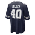 D.Cowboys #40 Von Miller Navy Game Jersey REYNOLDS