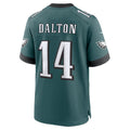 P.Eagles #14 Andy Dalton Midnight Green Team Game Jersey REYNOLDS