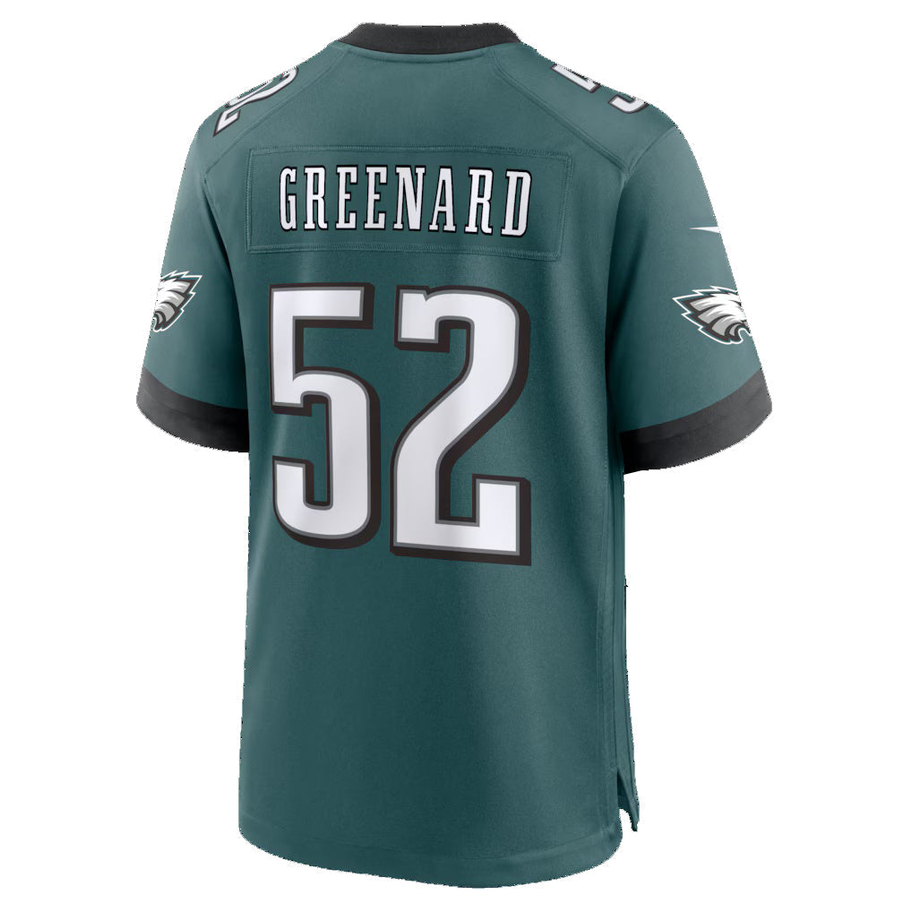 P.Eagles #52 Jonathan Greenard Midnight Green Team Game Jersey REYNOLDS