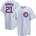 Chicago Cubs #21 Sh¨­ta Imanaga White REYNOLDS Cool Base Stitched Baseball Jersey