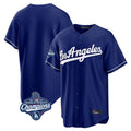 Los Angeles Dodgers Blank Player Royal REYNOLDS Game World Series Meet Stitched Jerseys