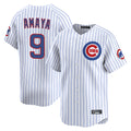 Chicago Cubs #9 Miguel Amaya Player White REYNOLDS Limited Home Game Stitched Jerseys