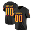 Custom W.Commanders draft Player Black REYNOLDS 2023 F.U.S.E. Vapor Limited Stitched Jersey