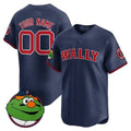 Custom Boston Red Sox Wally Vapor Premier Limited Jersey ¨C Navy REYNOLDS
