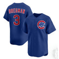 Chicago Cubs #3 Alex Bregman Royal REYNOLDS Limited Stitched Jersey