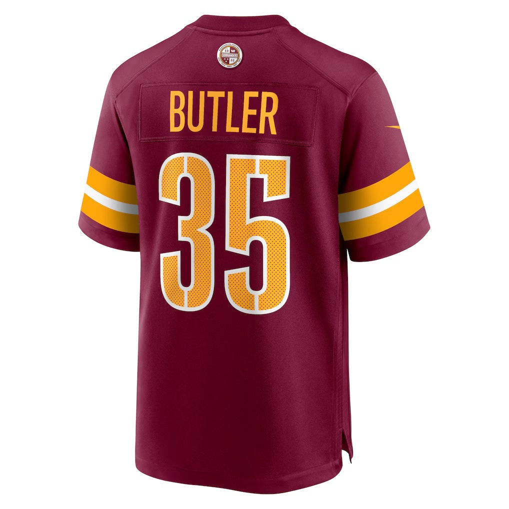 W.Commanders #35 Percy Butler Burgundy REYNOLDS Player Game Jersey
