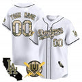 Custom Los Angeles Dodgers Armed Forces Day Vapor Premier Limited Jersey ¨C All Stitched-White REYNOLDS