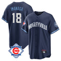 Chicago Cubs #18 Shota Imanaga Player Navy REYNOLDS 150th Anniversary City Connect Home Game Stitched Jerseys