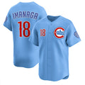 Chicago Cubs #18 Sh¨­ta Imanaga Blue REYNOLDS 2024-25 2nd Alternate Limited Stitched Jersey