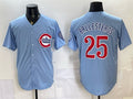 Chicago Cubs #25 Moises ballesteros Blue REYNOLDS 2026 2nd Alternate Limited Stitched Jersey