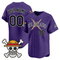 Custom Colorado Rockies x One Piece Purple REYNOLDS Vapor Premier Limited Jersey - Stitched