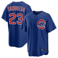 Chicago Cubs #23 Ryne Sandberg Player Royal REYNOLDS Home Game Stitched Jerseys