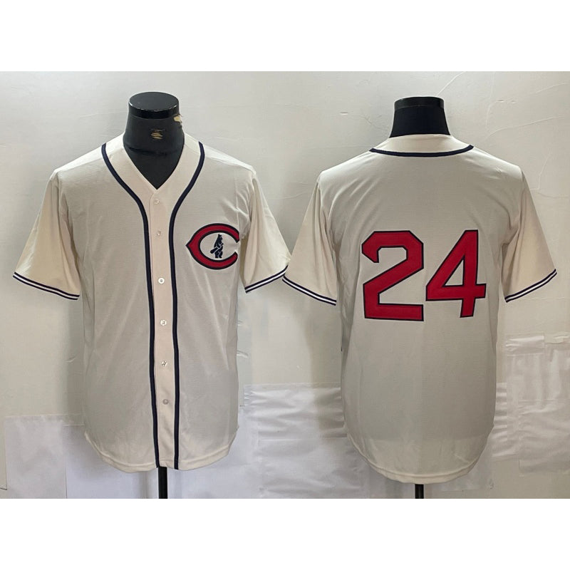 Chicago Cubs #24 Cody Bellinger 2022 Cream REYNOLDS Field of Dreams Cool Base Stitched Jersey