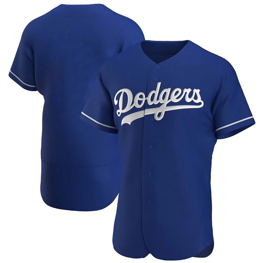 Los Angeles Dodgers Blank Player Royal REYNOLDS Limited Elite Home Stitched Jerseys