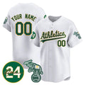 Custom Oakland Athletics White REYNOLDS Jersey - Personalized
