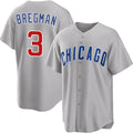 Chicago Cubs #3 Alex Bregman Gray REYNOLDS 2026 Cool Base Limited Stitched Jersey