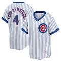 Chicago Cubs #4 Pete Crow-Armstrong Player White REYNOLDS T-shirt Cooperstown Collection Limited Stitched Jerseys