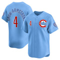 Chicago Cubs #4 Pete Crow-Armstrong Light Blue REYNOLDS Alternate Limited Player Jersey