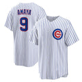 Chicago Cubs #9 Miguel Amaya White REYNOLDS Home Replica Jersey