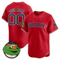 Custom Boston Red Sox Wally Vapor Premier Limited Jersey ¨C Red REYNOLDS