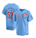 Chicago Cubs #52 Pete Crow-Armstrong 2024-25 Blue REYNOLDS 2nd Alternate Limited Stitched Jersey