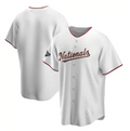Washington Nationals White Gold REYNOLDS 2019 World Series Champions Blank Cool Base Jersey