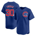 Chicago Cubs #30 Kyle Tucker Royal REYNOLDS 2025 Limited Stitched Jersey