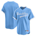 Los Angeles Dodgers Blank Player Light Blue REYNOLDS Cooperstown Collection Limited Stitched Jerseys