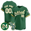 Custom Oakland Athletics Green REYNOLDS Jersey - Personalized