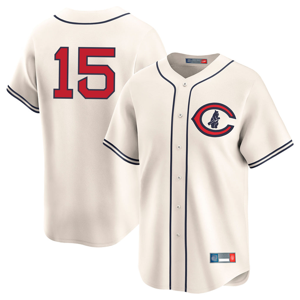 Chicago Cubs #15 Carson Kelly Player Cream REYNOLDS Field of Dreams Limited Home Game Stitched Jerseys